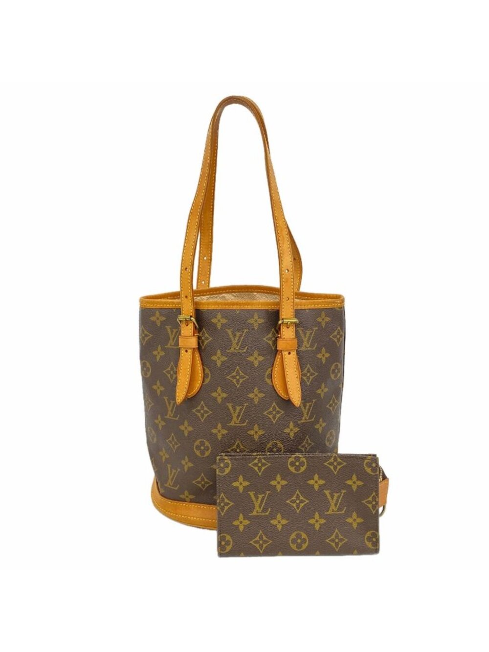 Louis Vuitton Tote Bag Monogram Bucket PM Brown
